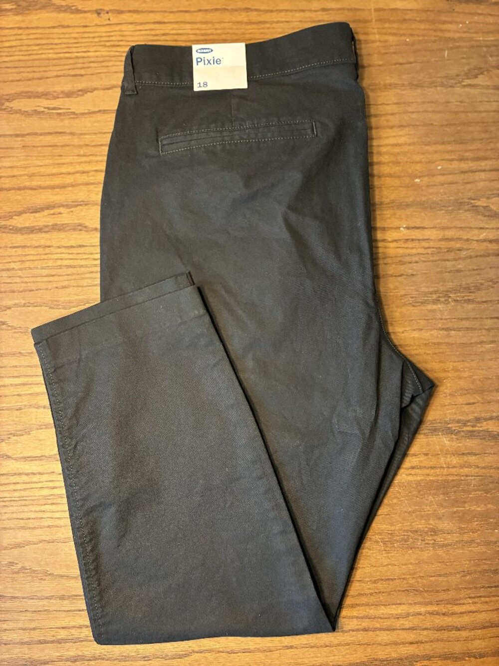 Old Navy Pixie Pants; Black; Size 18; New with Tags;